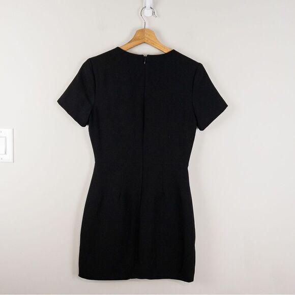 Rubber Ducky Productions Womens Black Cutout Front Mini Dress Size Medium - Picture 3 of 9
